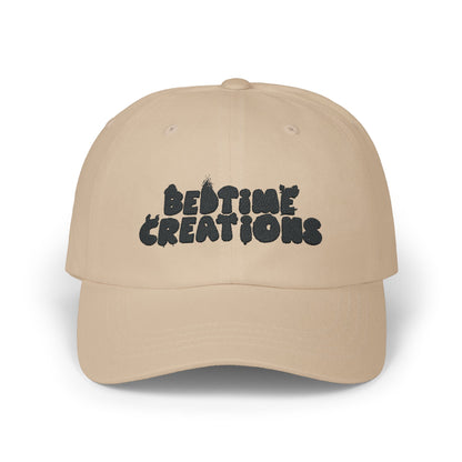 Bedtime Creations Black Logo Cap