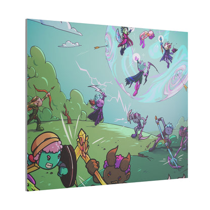 Bedtime Creations Canvas Wall Art — Battle of the Dream Realm