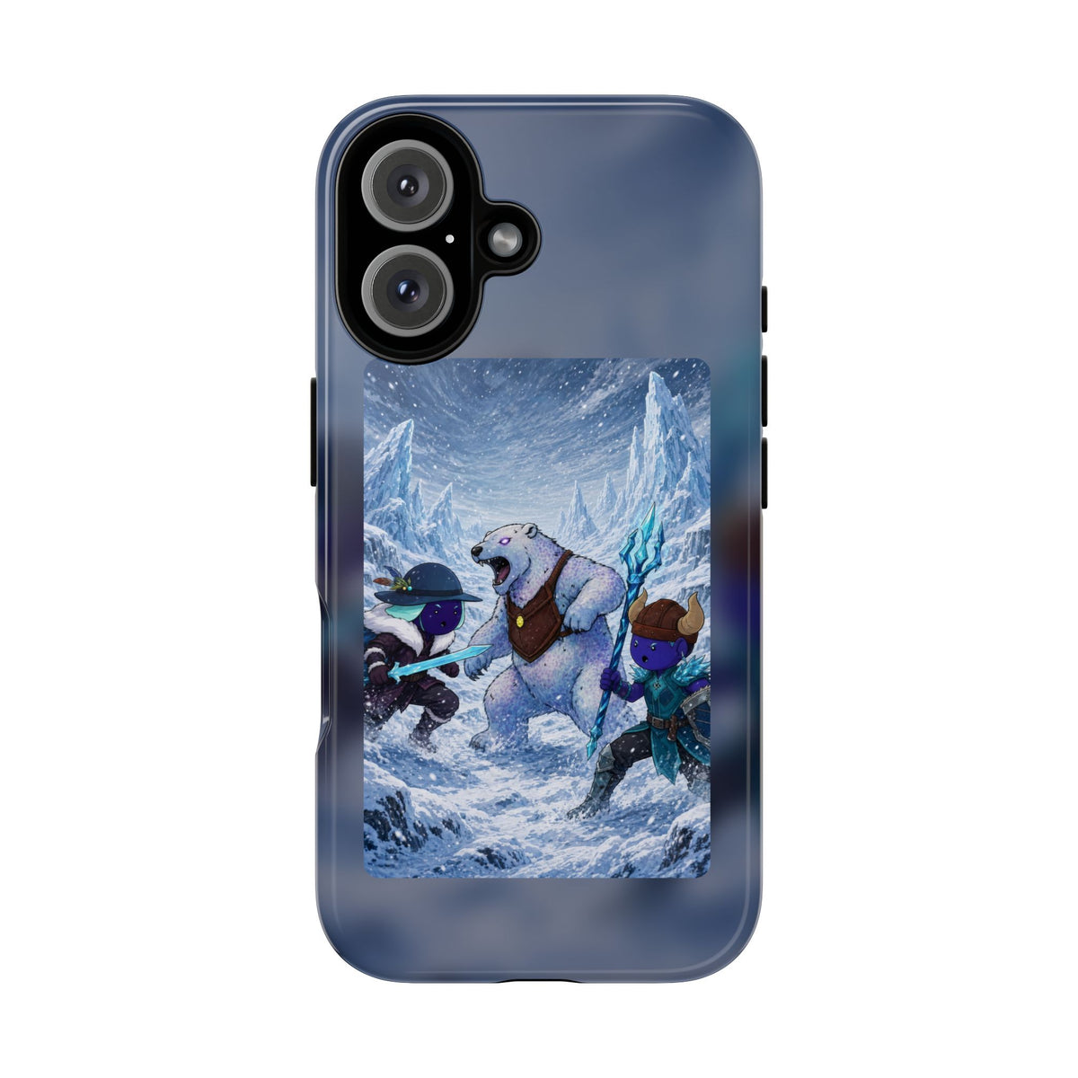 Bedtime Creations Tough Phone Case — Frostmen vs. Polar Bear