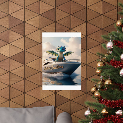 Bedtime Creations Poster — Dragon's Dream Yacht