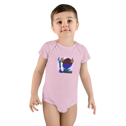 Bedtime Creations Baby Onesie — Frostman Trident Warrior