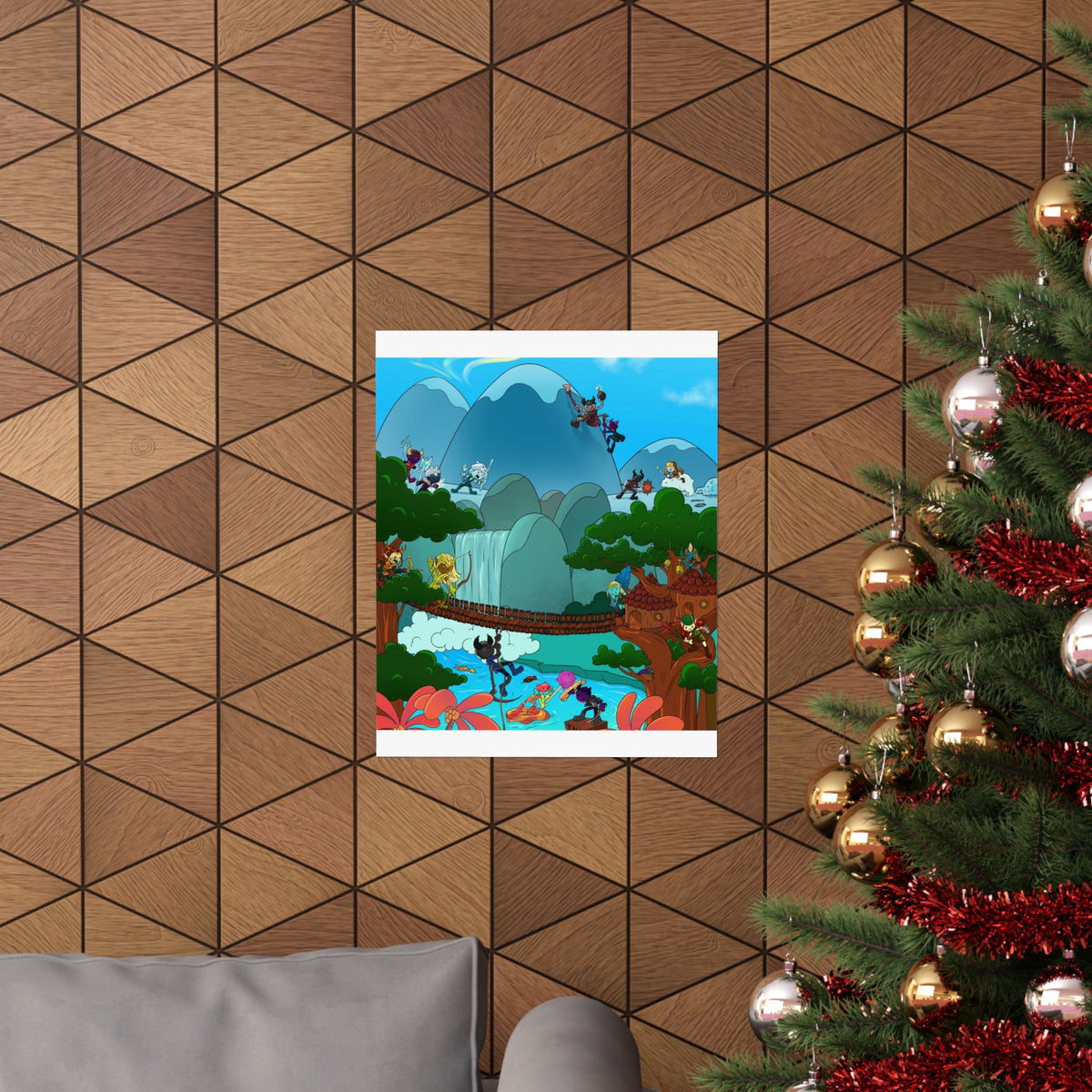 Bedtime Creations Poster — Woodlanders Valley