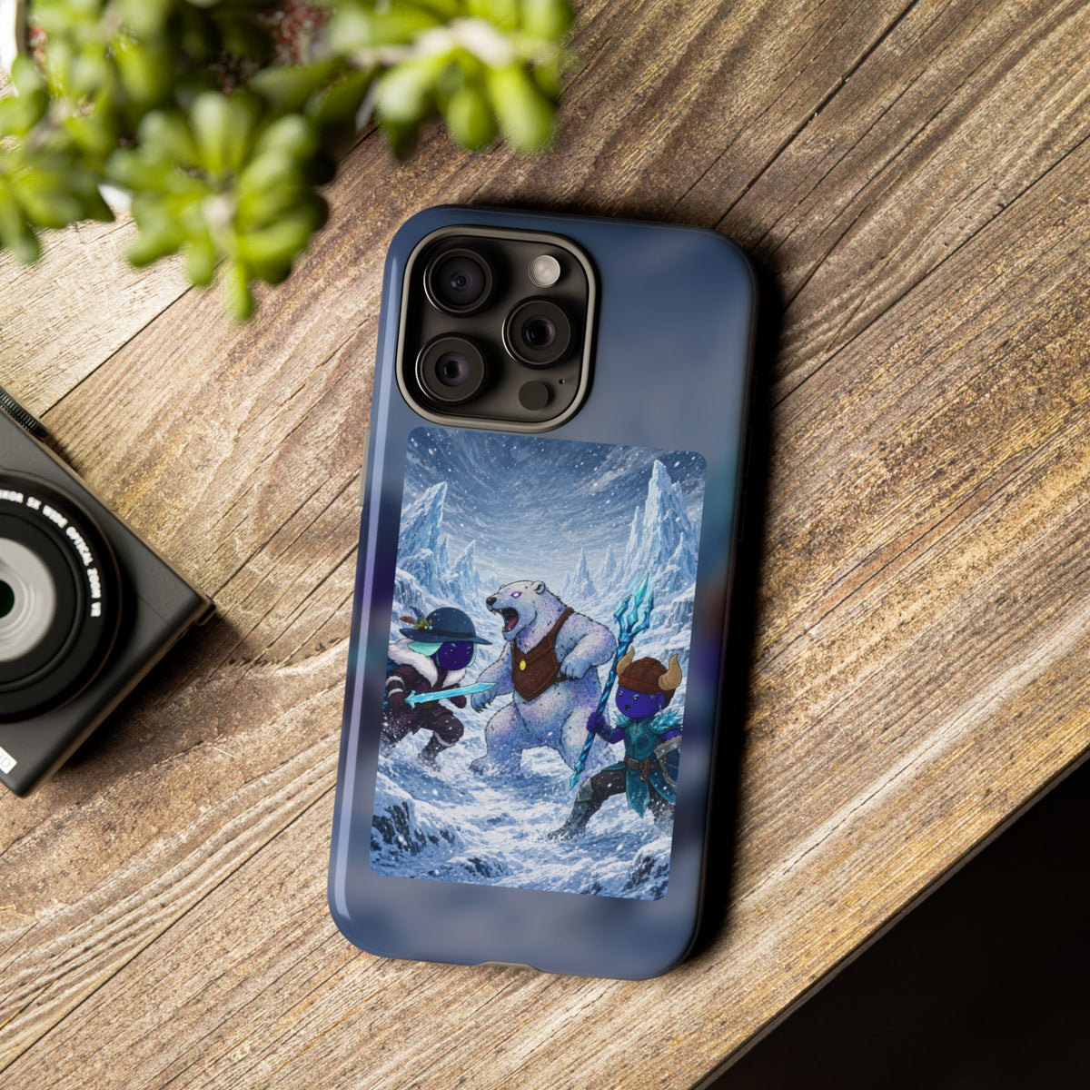 Bedtime Creations Tough Phone Case — Frostmen vs. Polar Bear