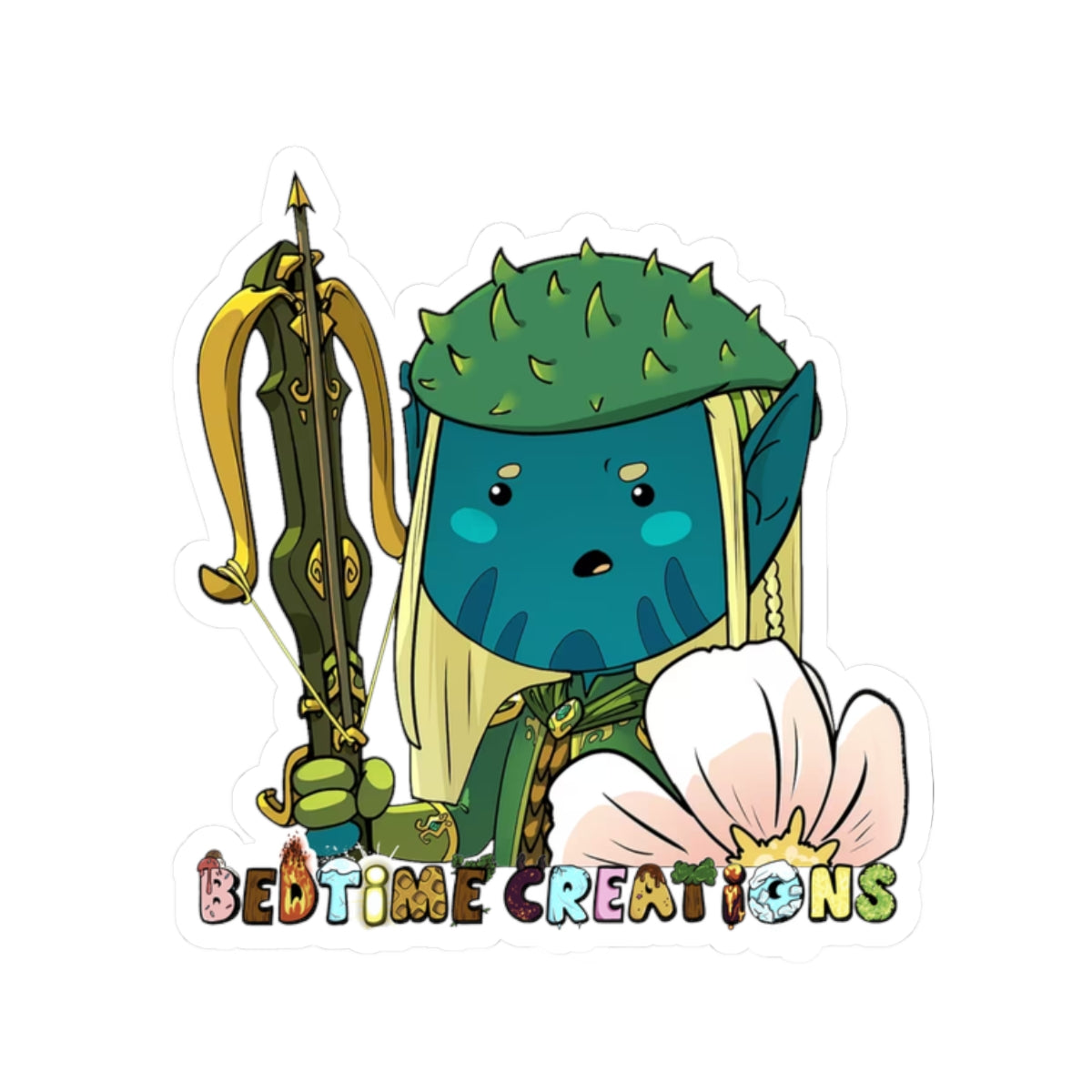 Bedtime Creations Woodlanders 1 Kiss-Cut Sticker