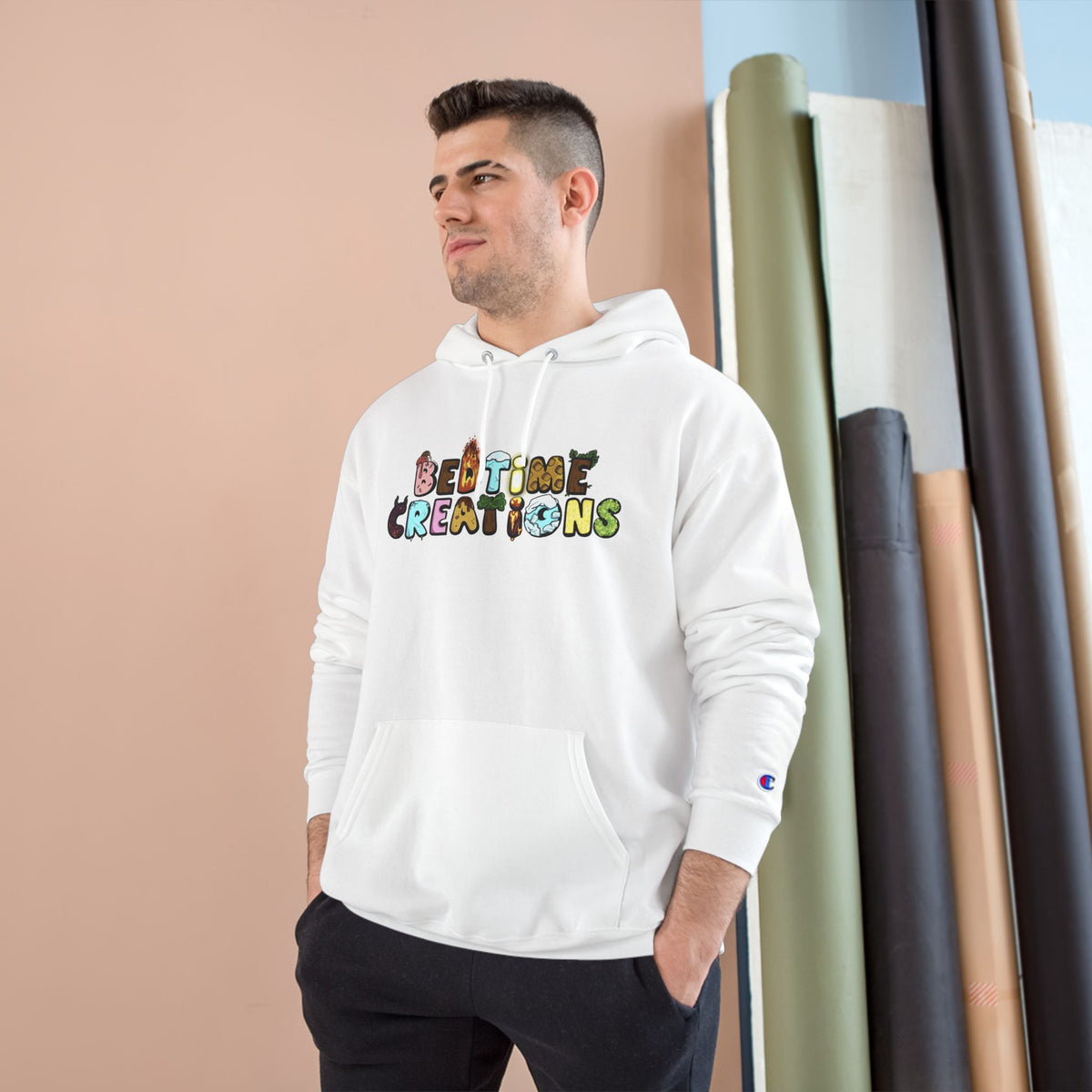 Bedtime Creations Classic Logo Hoodie — Champion Hoodie