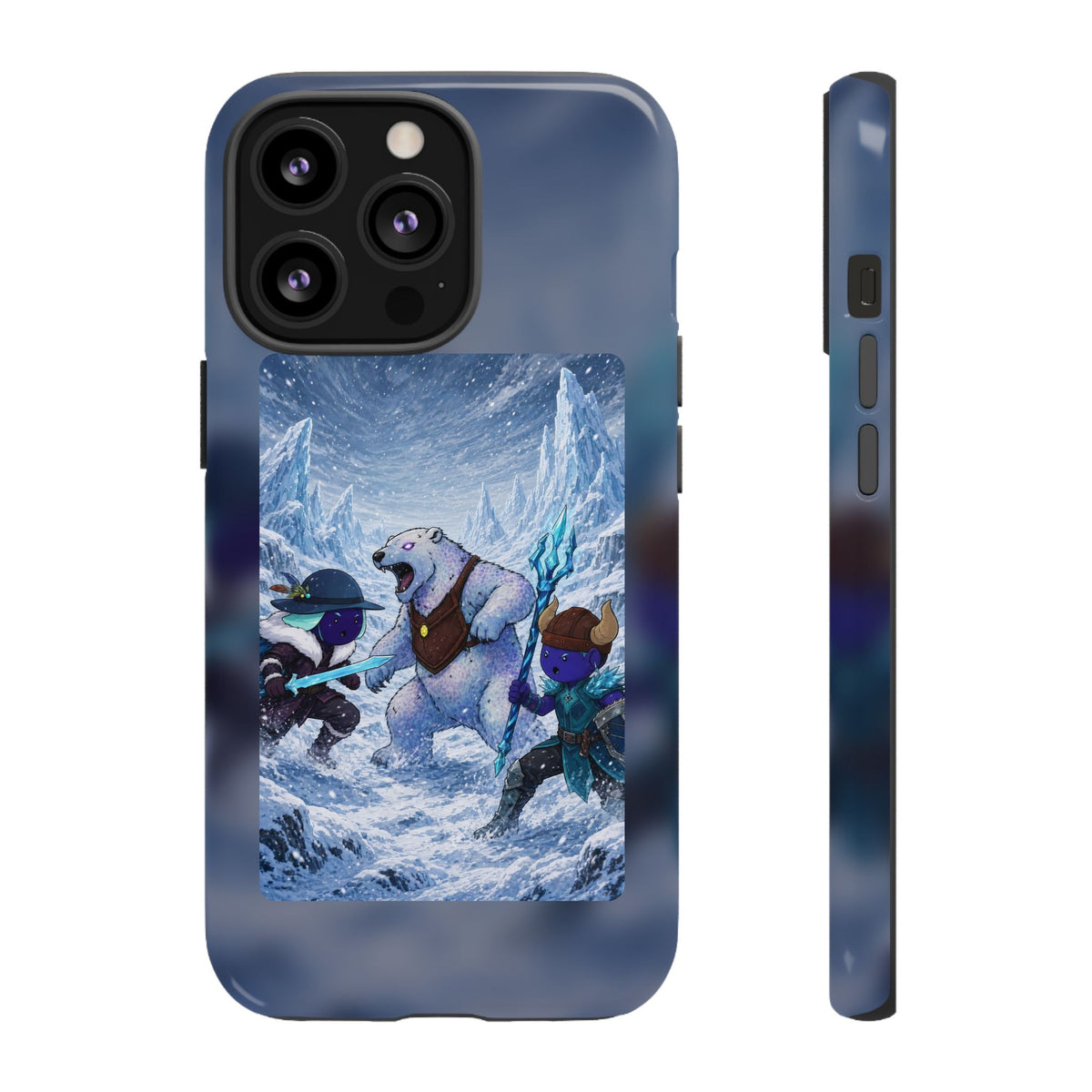 Bedtime Creations Tough Phone Case — Frostmen vs. Polar Bear
