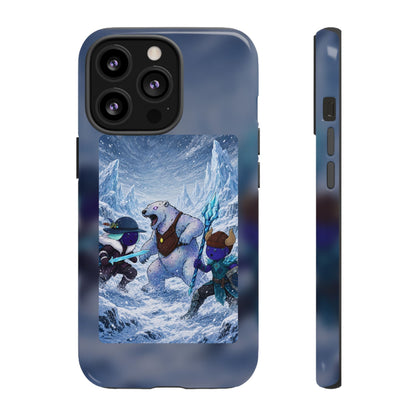 Bedtime Creations Tough Phone Case — Frostmen vs. Polar Bear