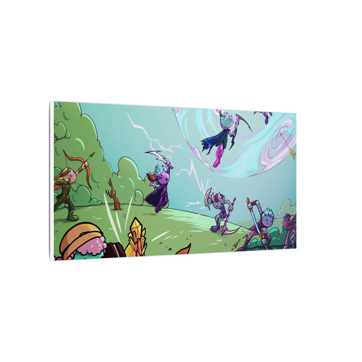 Bedtime Creations Canvas Wall Art — Battle of the Dream Realm
