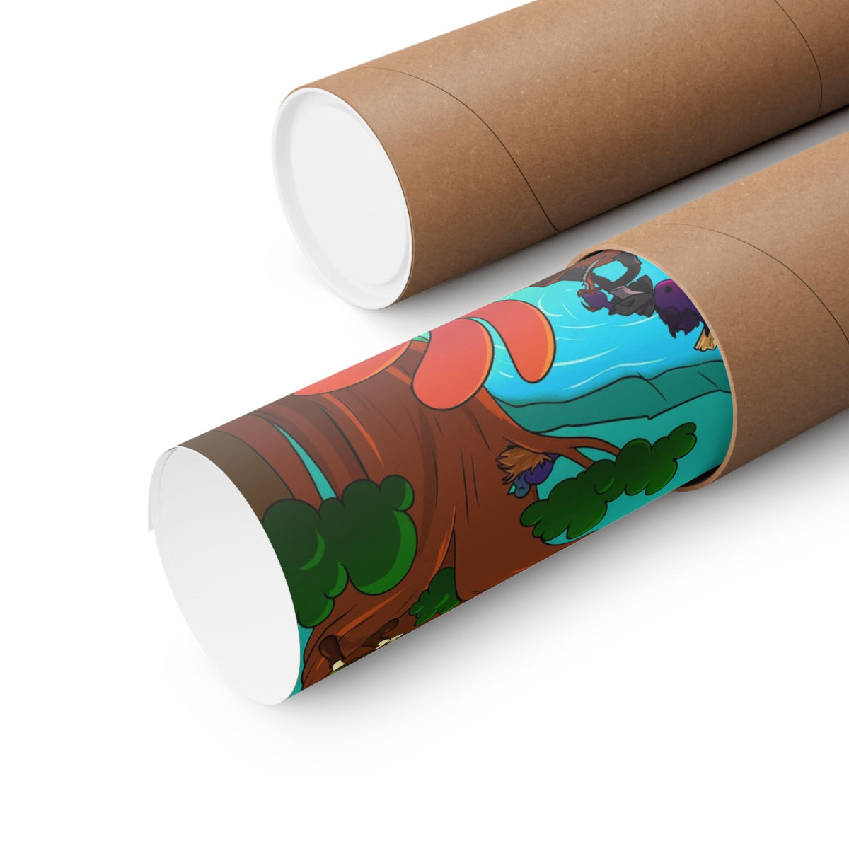 Bedtime Creations Poster — Woodlanders Valley