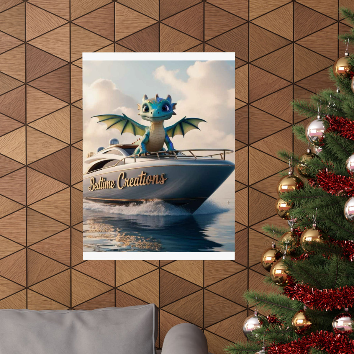 Bedtime Creations Poster — Dragon's Dream Yacht