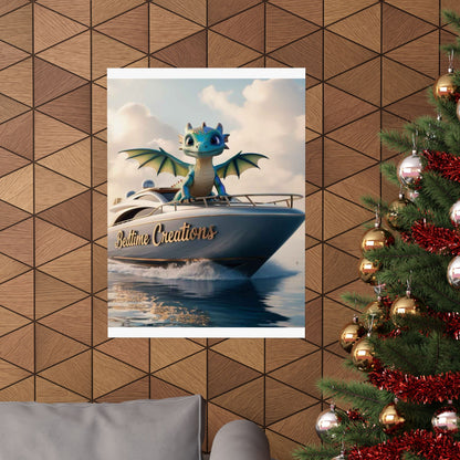 Bedtime Creations Poster — Dragon's Dream Yacht
