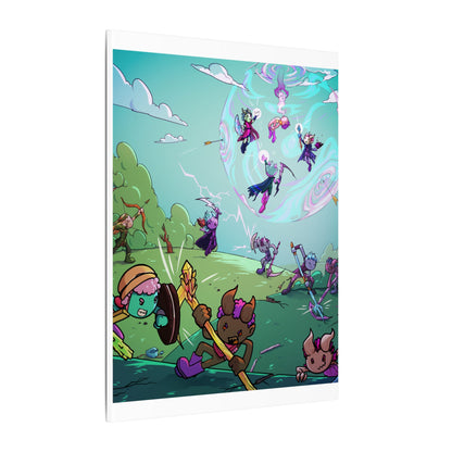 Bedtime Creations Canvas Wall Art — Battle of the Dream Realm