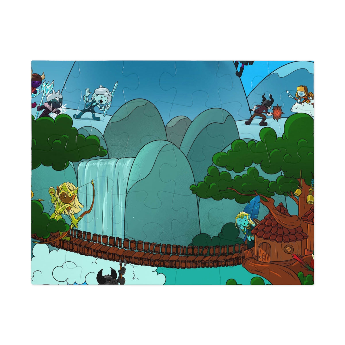 Bedtime Creations Jigsaw Puzzle — Woodlanders Valley