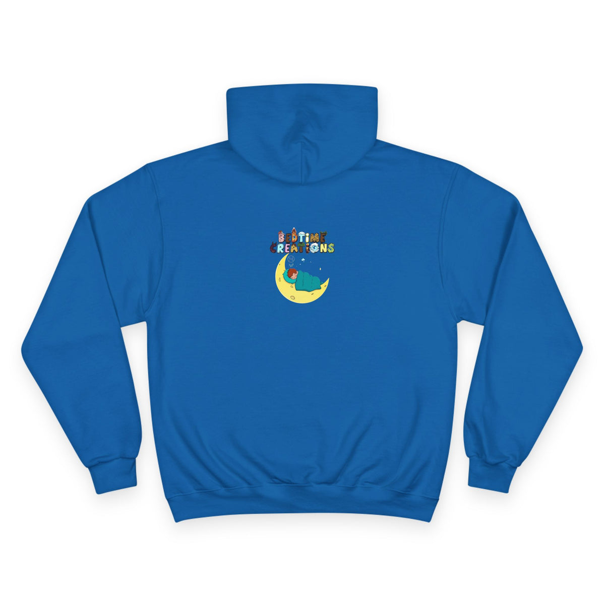 Bedtime Creations Back Art Hoodie #1 — Champion Hoodie