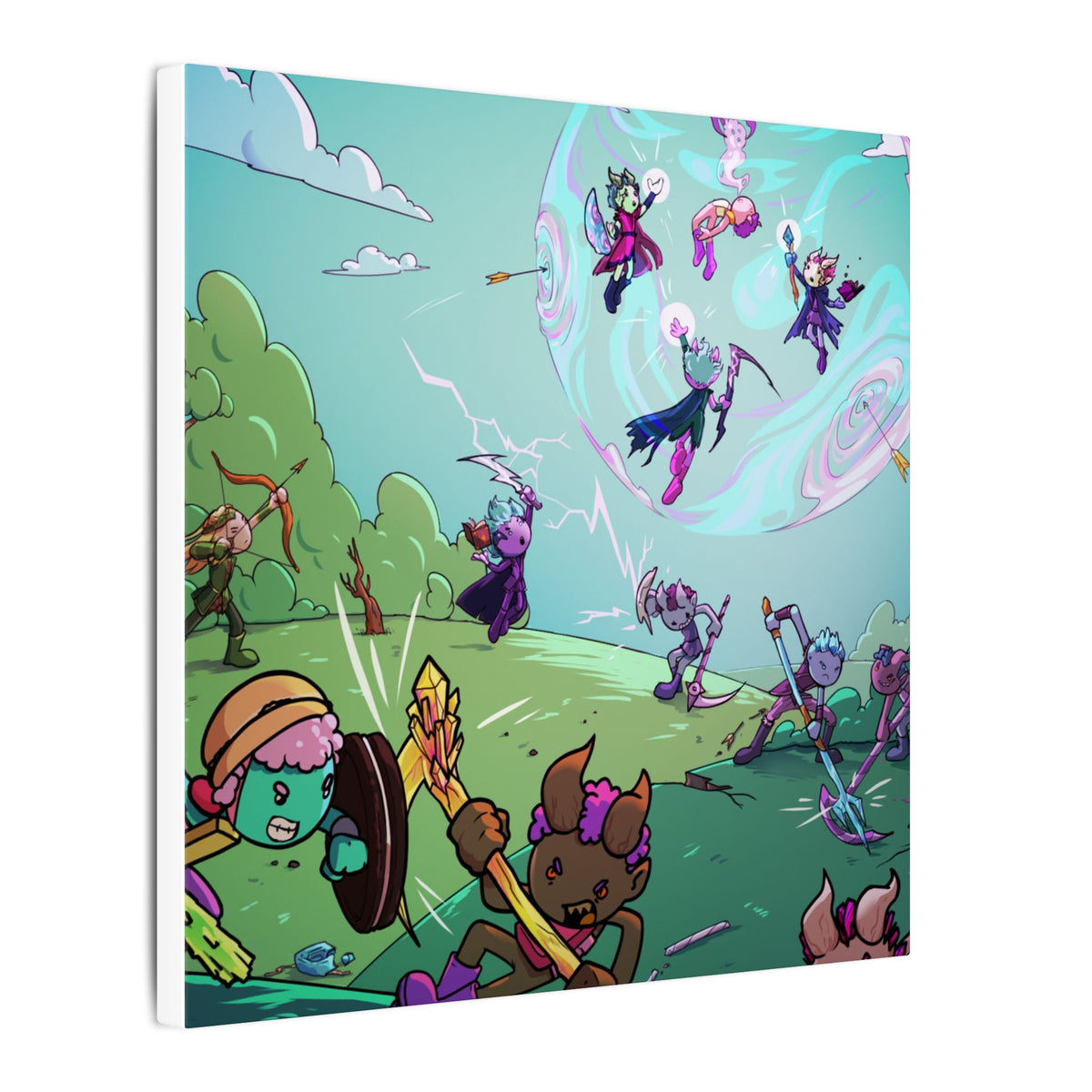Bedtime Creations Canvas Wall Art — Battle of the Dream Realm