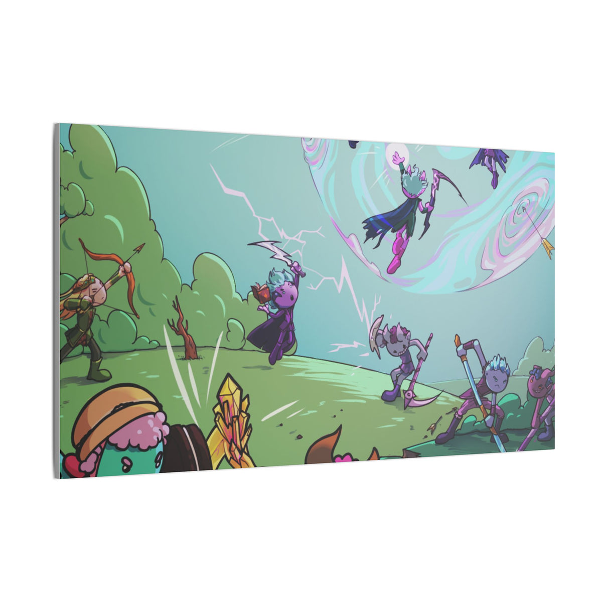 Bedtime Creations Canvas Wall Art — Battle of the Dream Realm