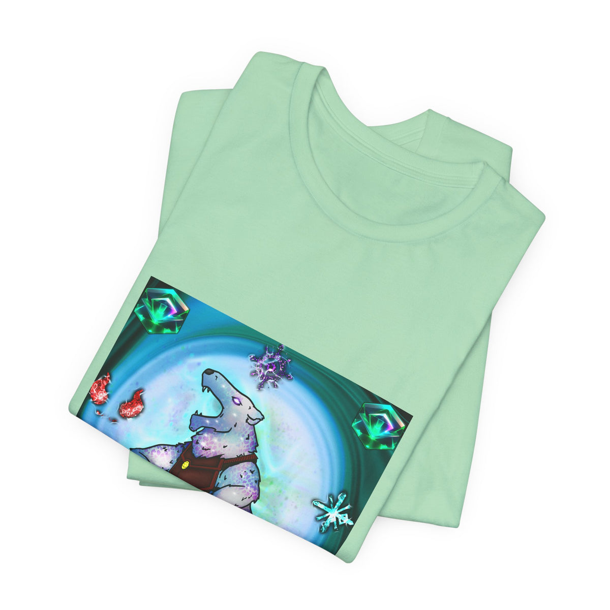 Bedtime Creations Tee — Crystal Polar Bear