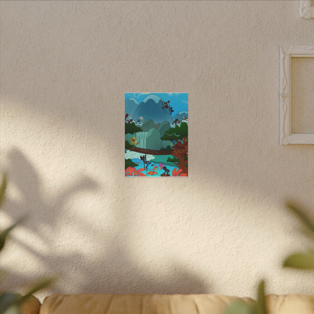 Bedtime Creations Canvas Wall Art — Woodlanders Valley