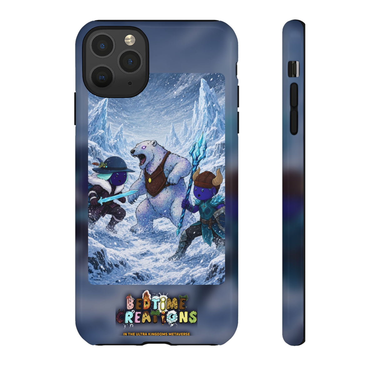 Bedtime Creations x Ultra Kingdoms Tough Phone Case — Frostmen Battle
