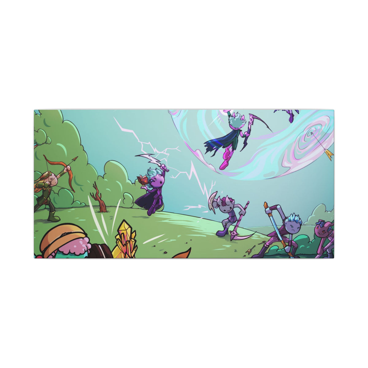Bedtime Creations Canvas Wall Art — Battle of the Dream Realm