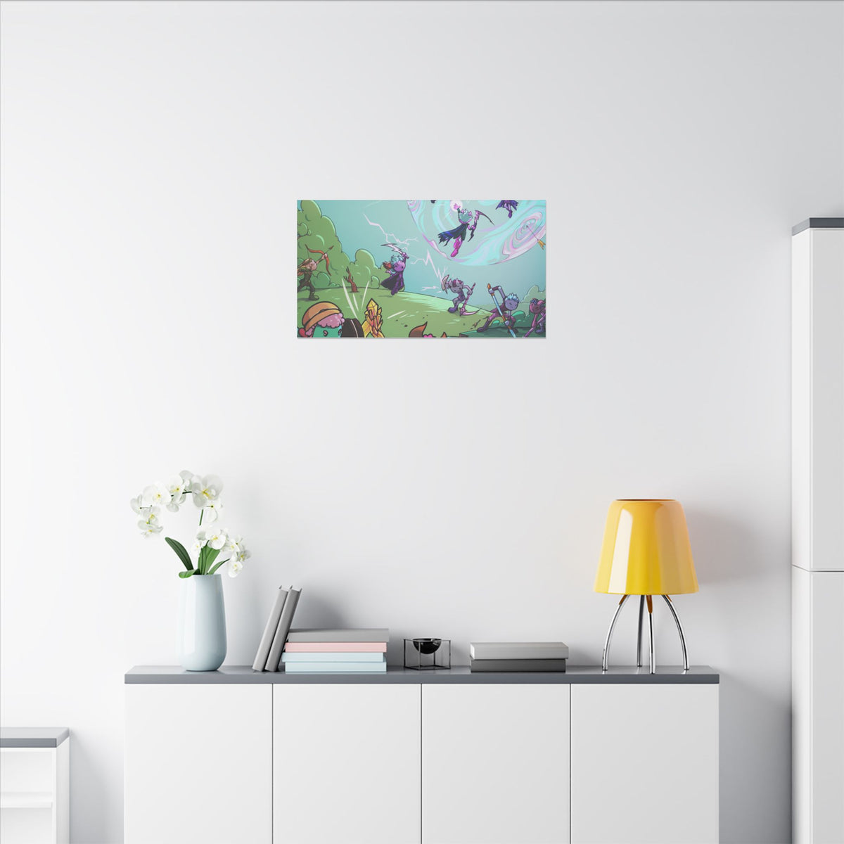 Bedtime Creations Canvas Wall Art — Battle of the Dream Realm