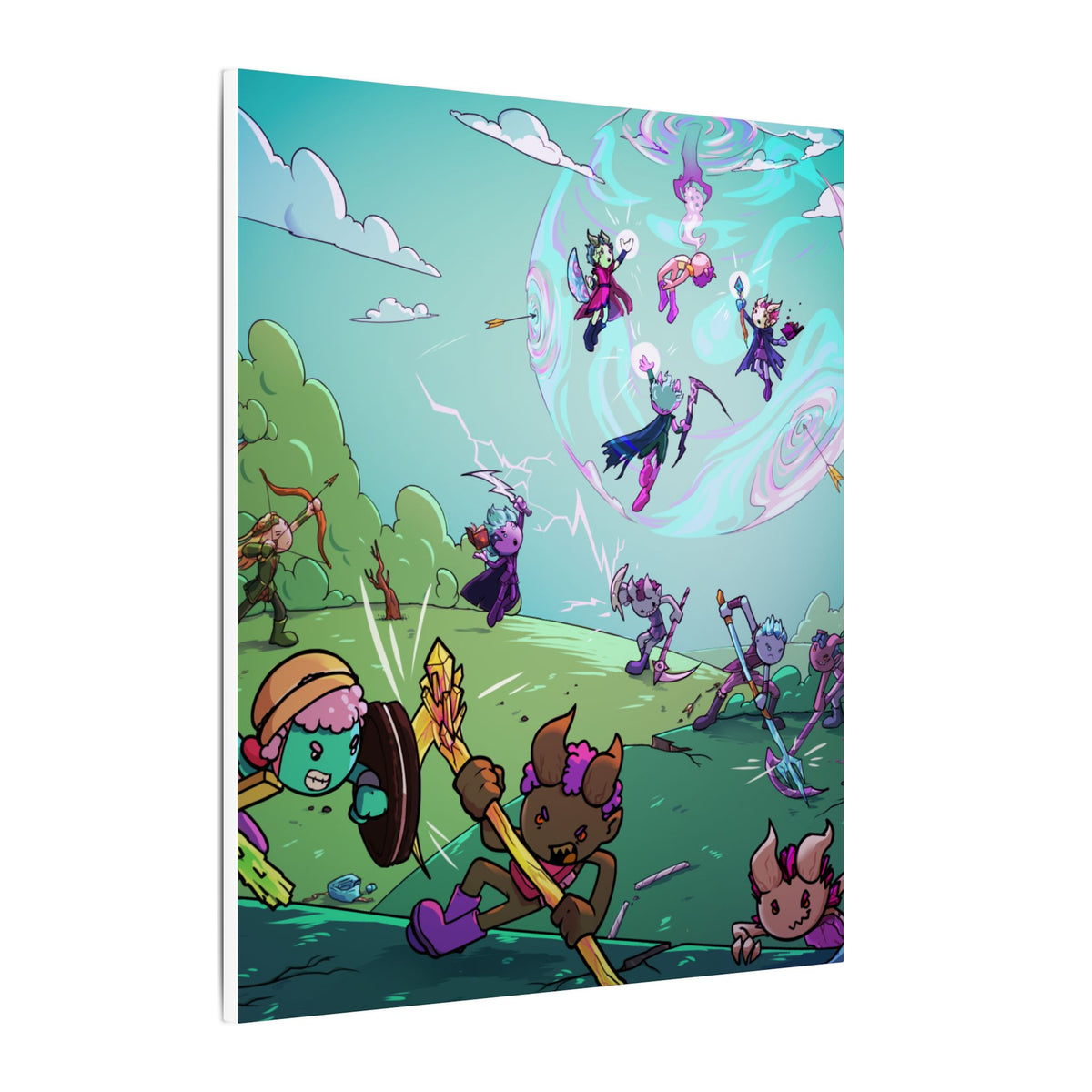 Bedtime Creations Canvas Wall Art — Battle of the Dream Realm