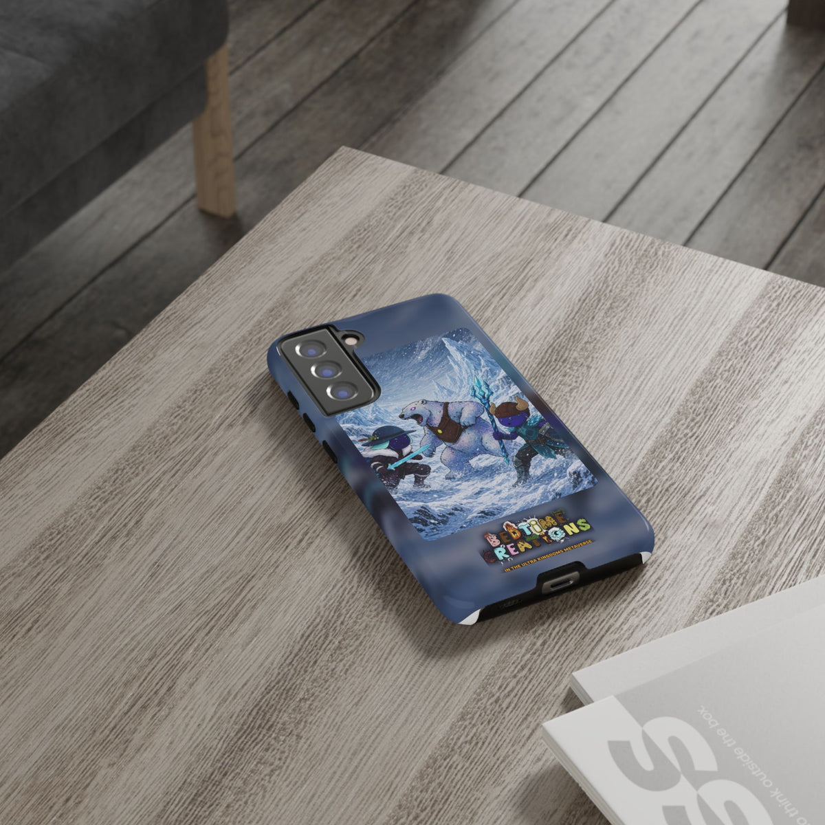 Bedtime Creations x Ultra Kingdoms Tough Phone Case — Frostmen Battle