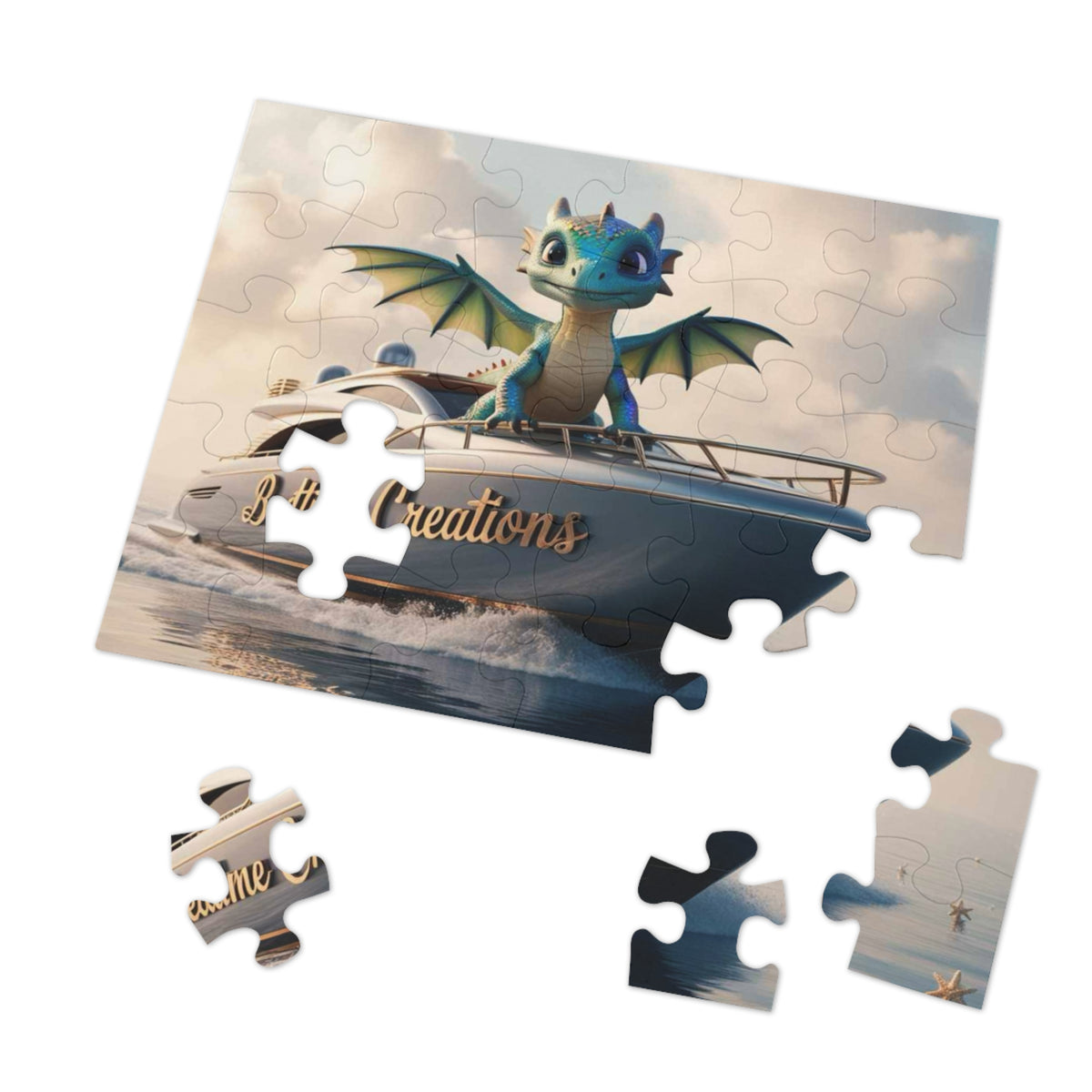 Bedtime Creations Jigsaw Puzzle — Dragon's Dream Yacht