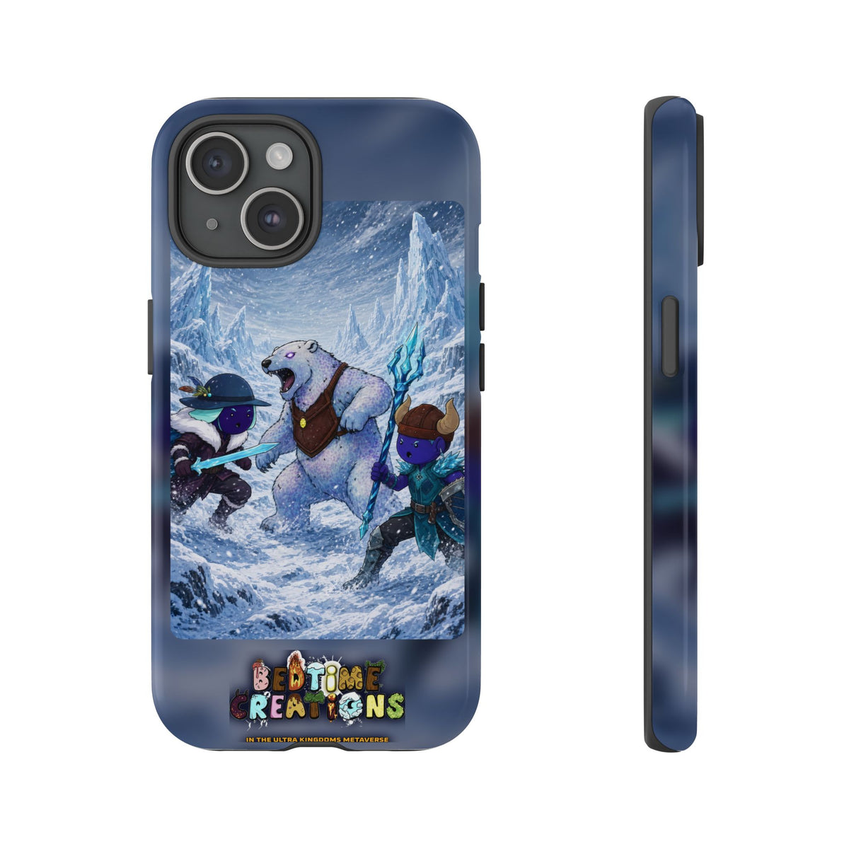 Bedtime Creations x Ultra Kingdoms Tough Phone Case — Frostmen Battle