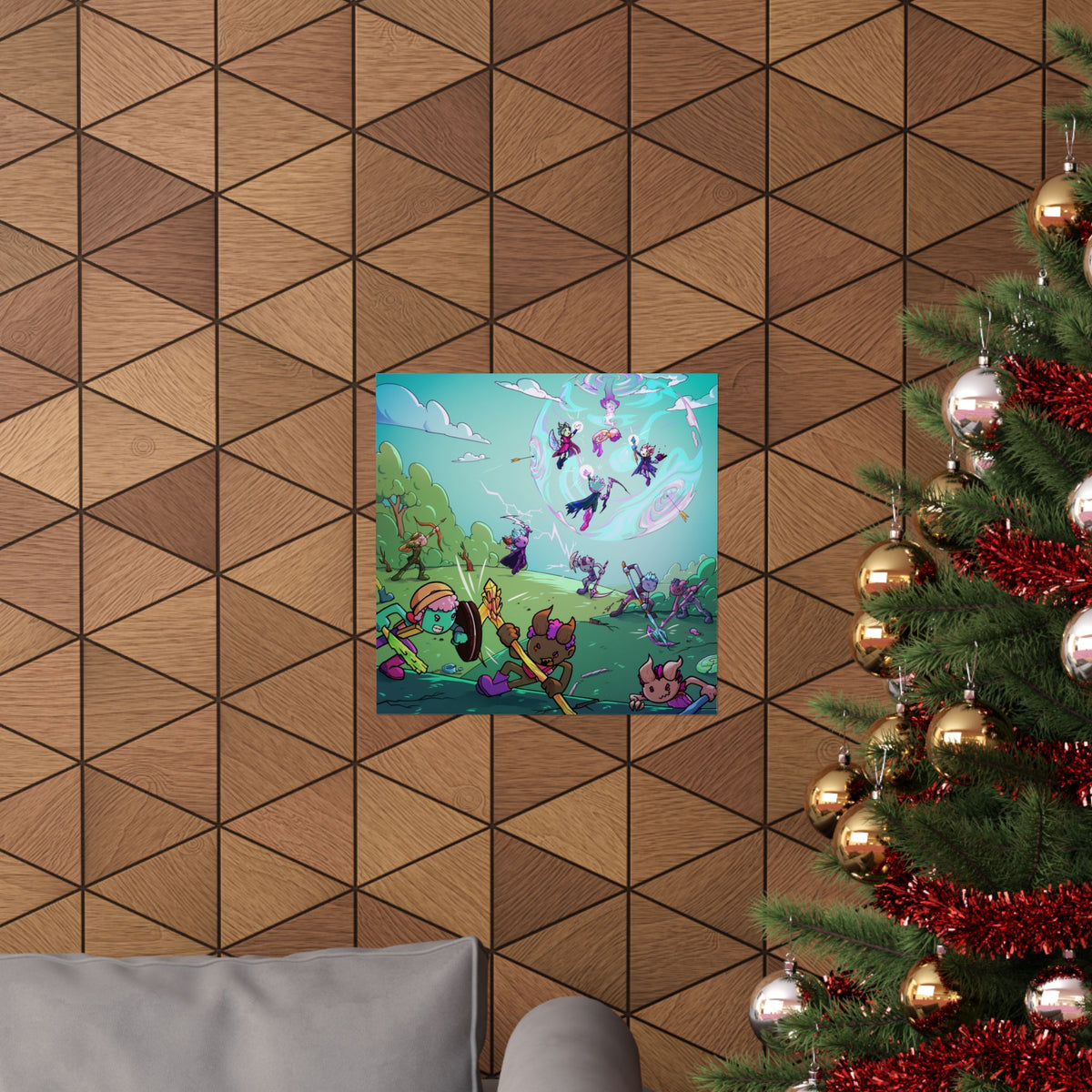 Bedtime Creations Kids Room Poster — Battle of the Dream Realm