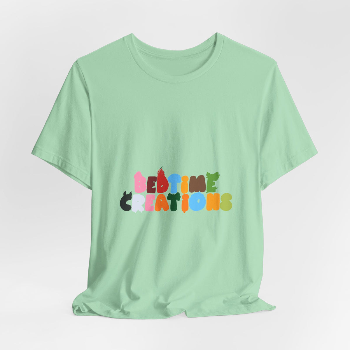 Bedtime Creations Rainbow Logo Tee
