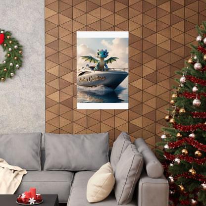 Bedtime Creations Poster — Dragon's Dream Yacht