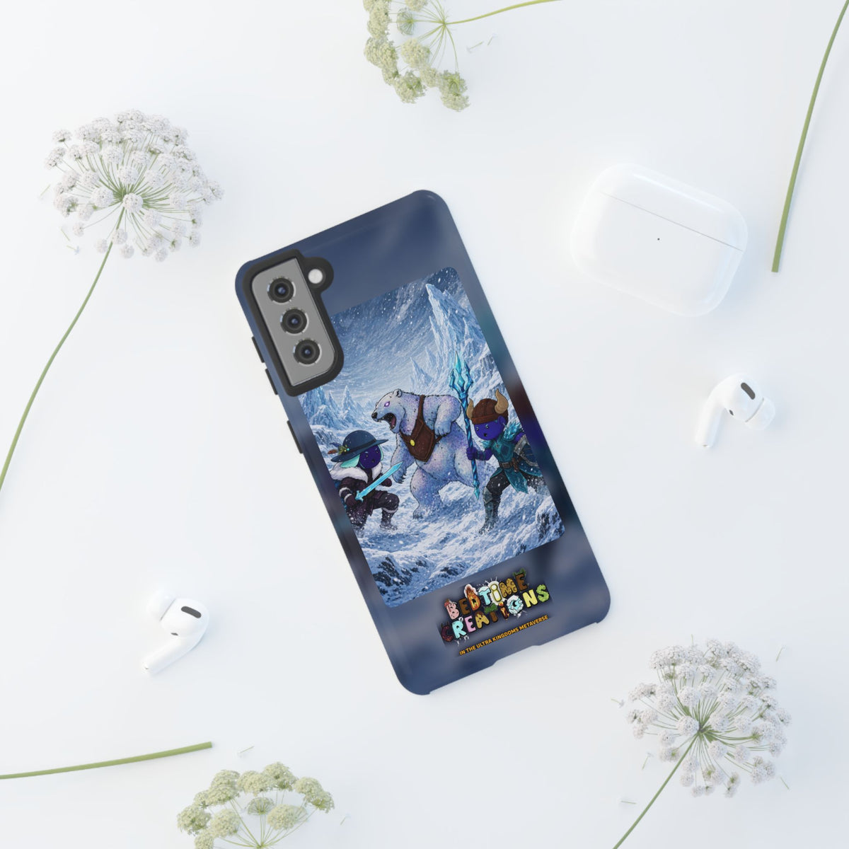 Bedtime Creations x Ultra Kingdoms Tough Phone Case — Frostmen Battle