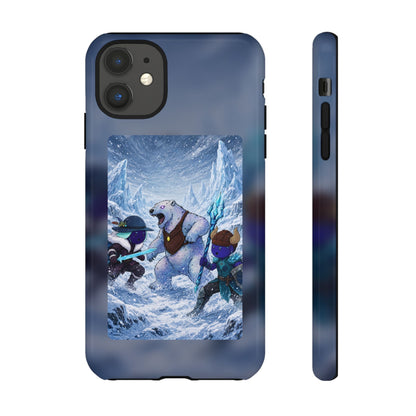 Bedtime Creations Tough Phone Case — Frostmen vs. Polar Bear