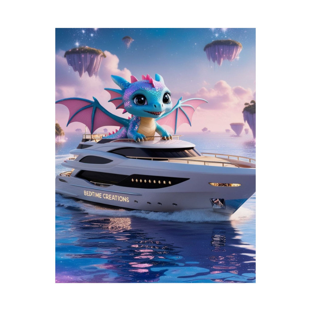 Bedtime Creations Poster — Dragon Voyage