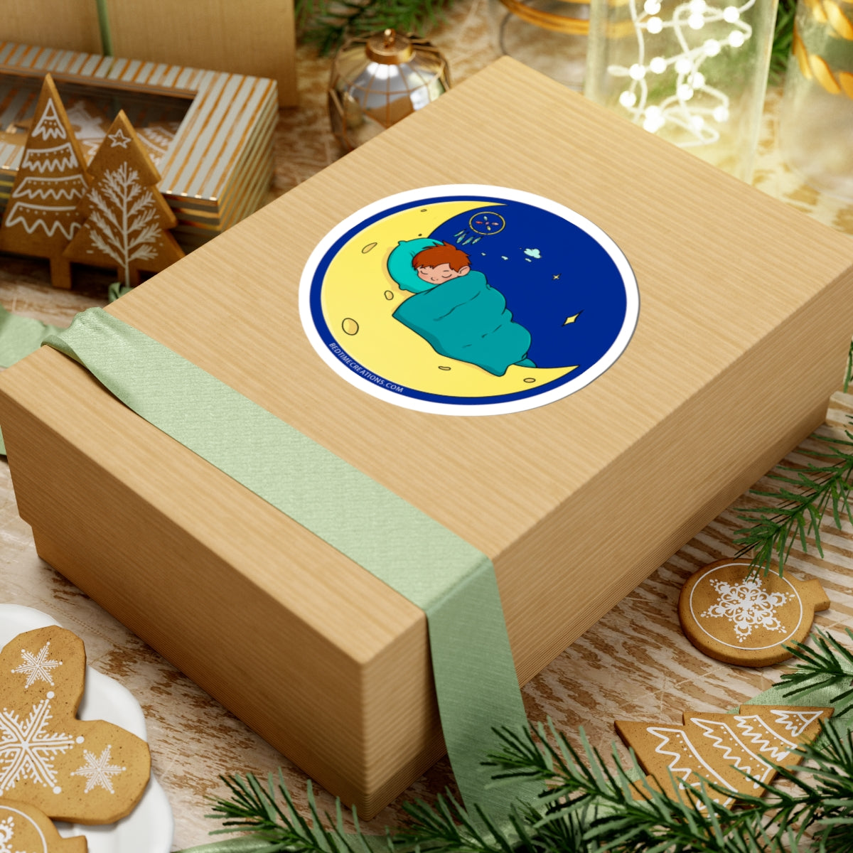 Bedtime Creations Dreaming of Lucid Realm Sticker - Blue Night