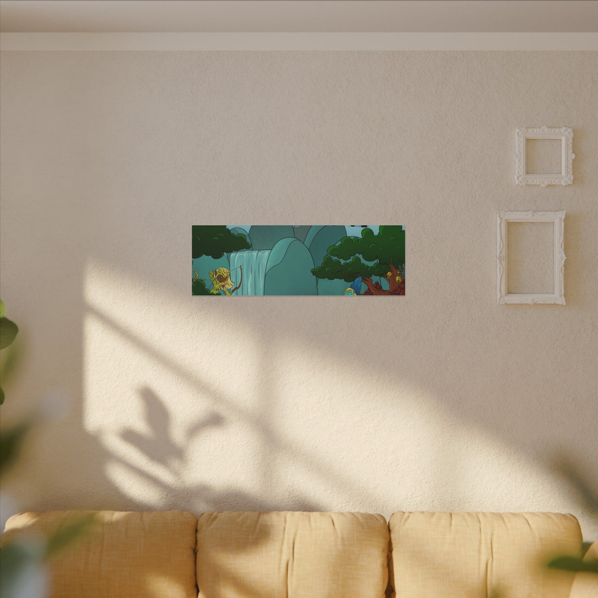 Bedtime Creations Canvas Wall Art — Woodlanders Valley