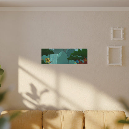 Bedtime Creations Canvas Wall Art — Woodlanders Valley
