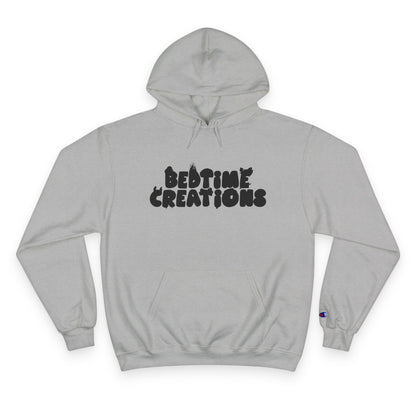 Bedtime Creations Black Logo Hoodie — Champion Hoodie