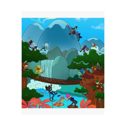 Bedtime Creations Poster — Woodlanders Valley