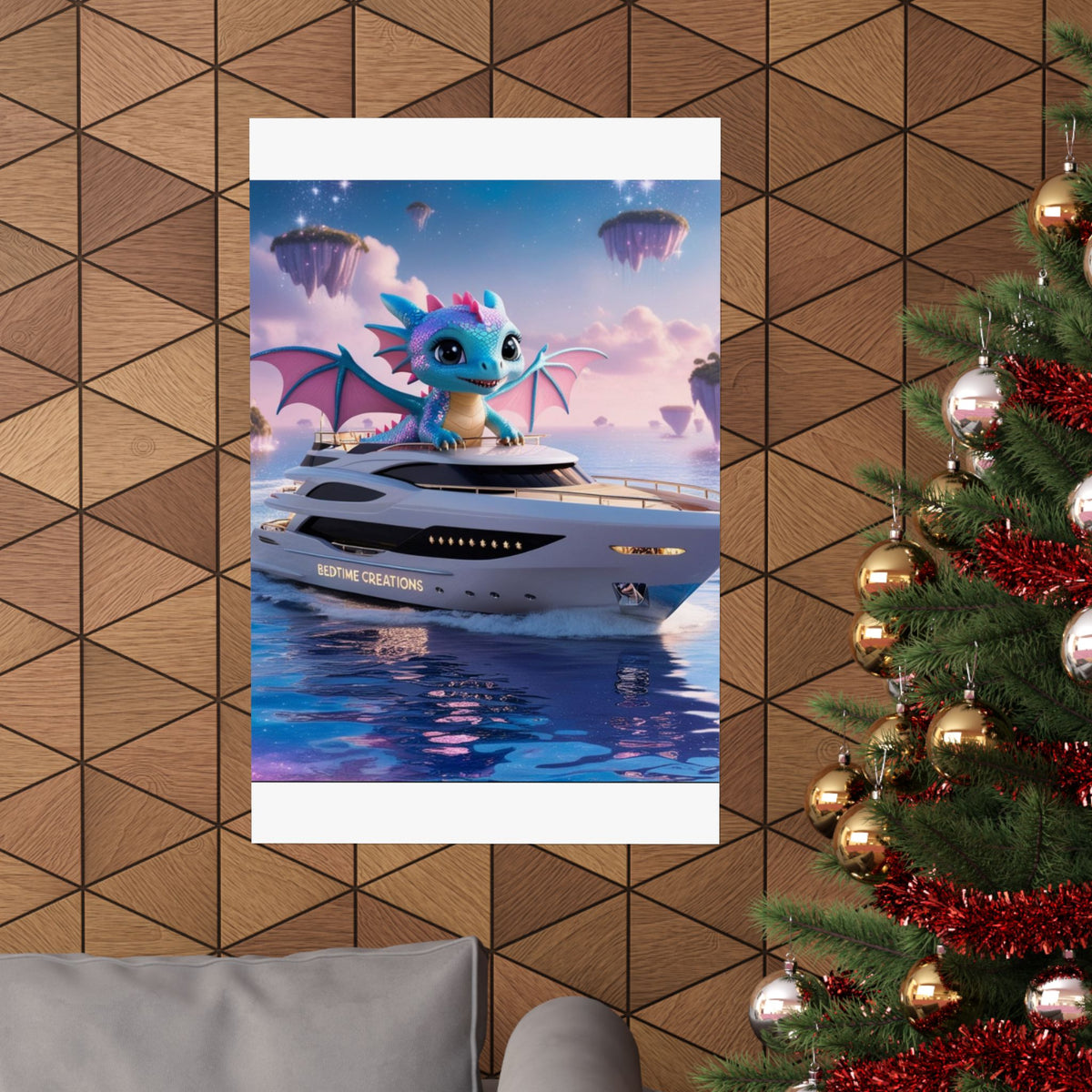 Bedtime Creations Poster — Dragon Voyage