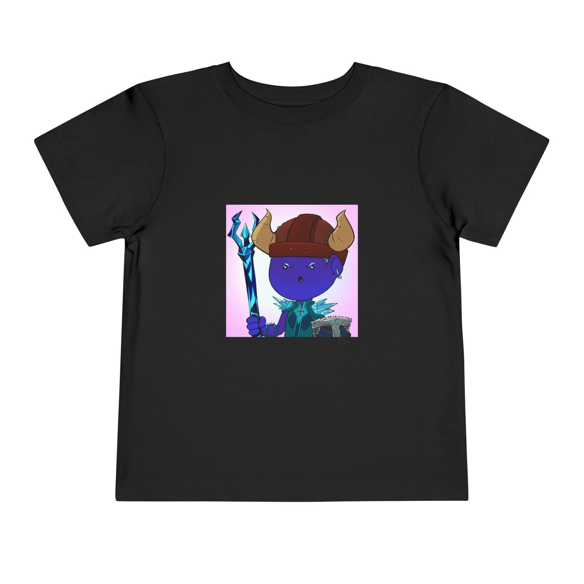 Bedtime Creations Toddler Tee — Frostman Trident Warrior