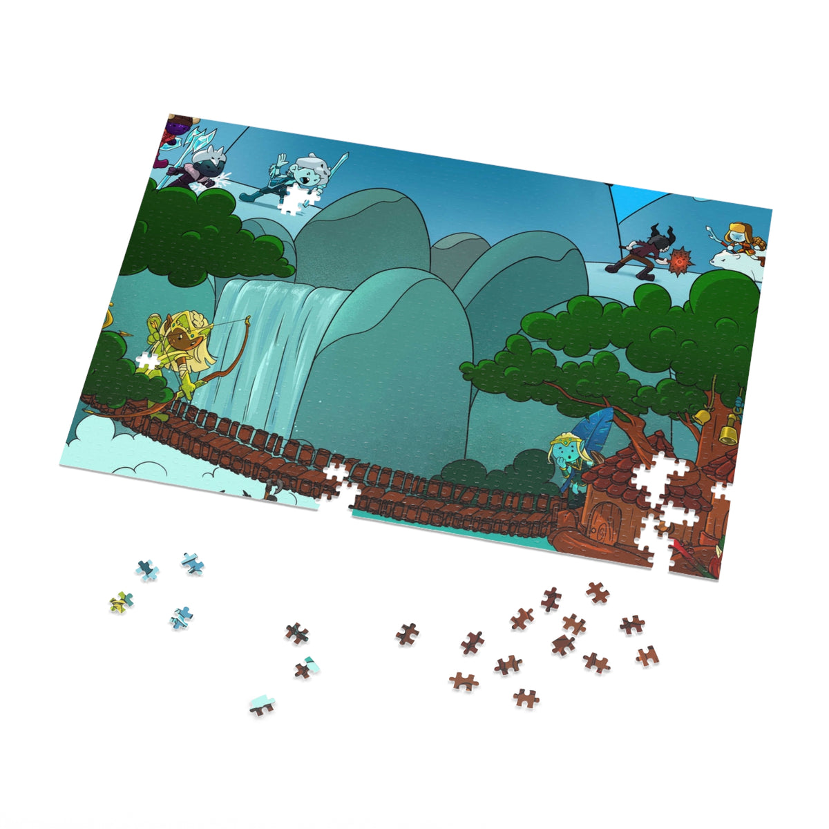 Bedtime Creations Jigsaw Puzzle — Woodlanders Valley