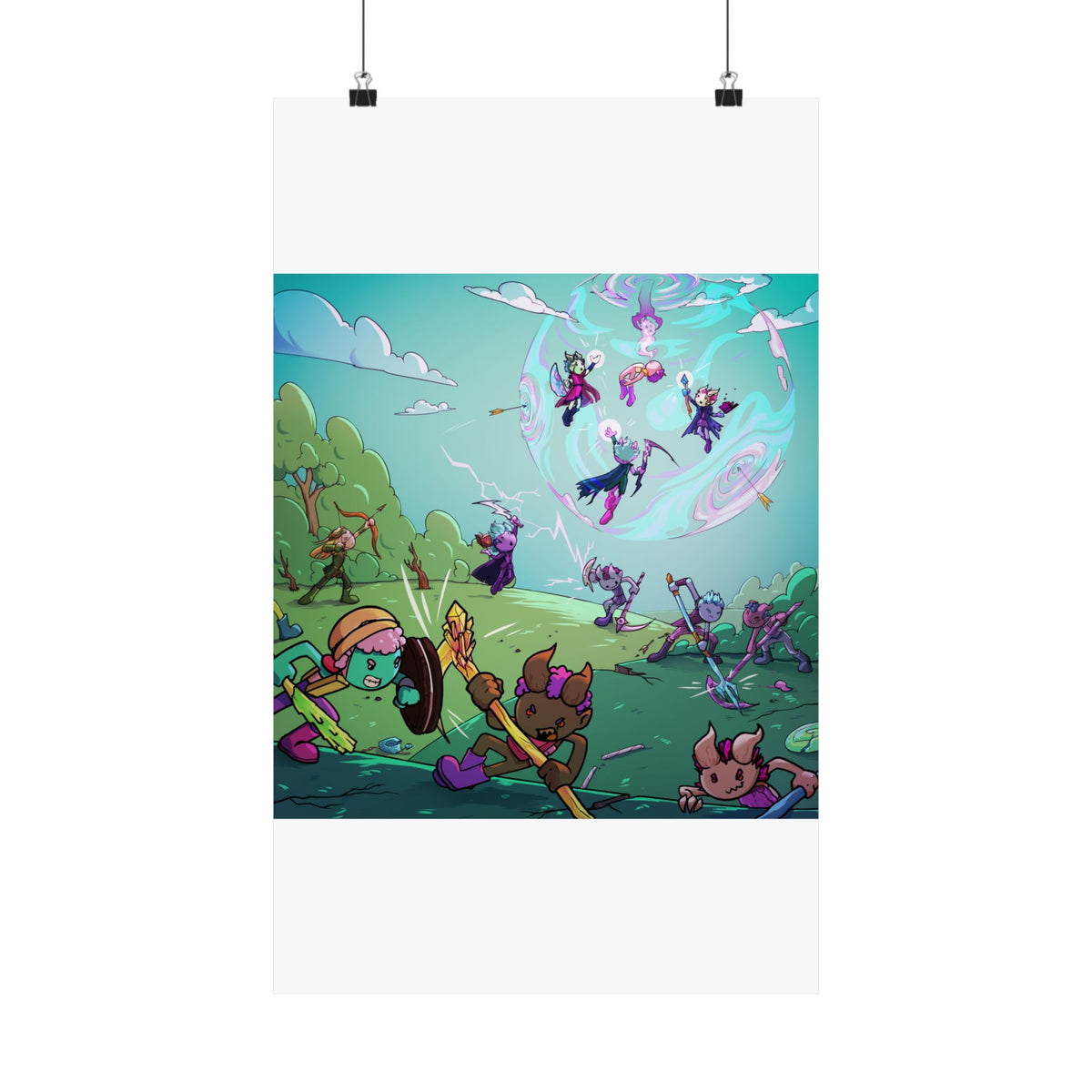 Bedtime Creations Kids Room Poster — Battle of the Dream Realm