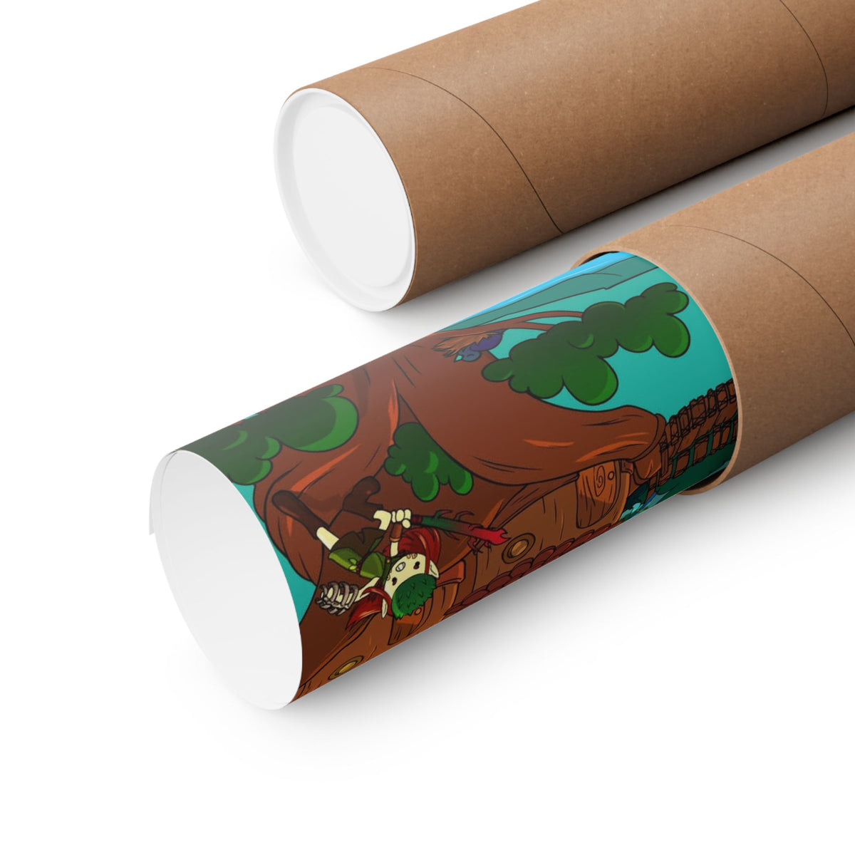 Bedtime Creations Poster — Woodlanders Valley