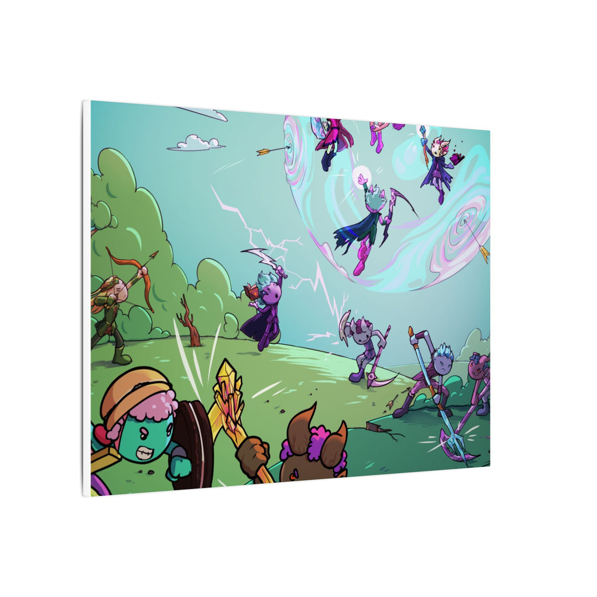 Bedtime Creations Canvas Wall Art — Battle of the Dream Realm