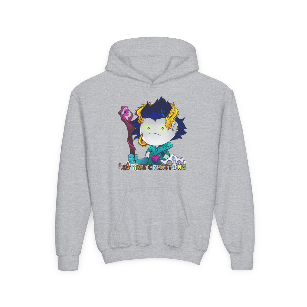 Bedtime Creations Youth Hoodie — Mystic 3