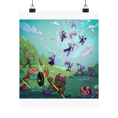 Bedtime Creations Kids Room Poster — Battle of the Dream Realm