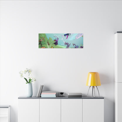 Bedtime Creations Canvas Wall Art — Battle of the Dream Realm