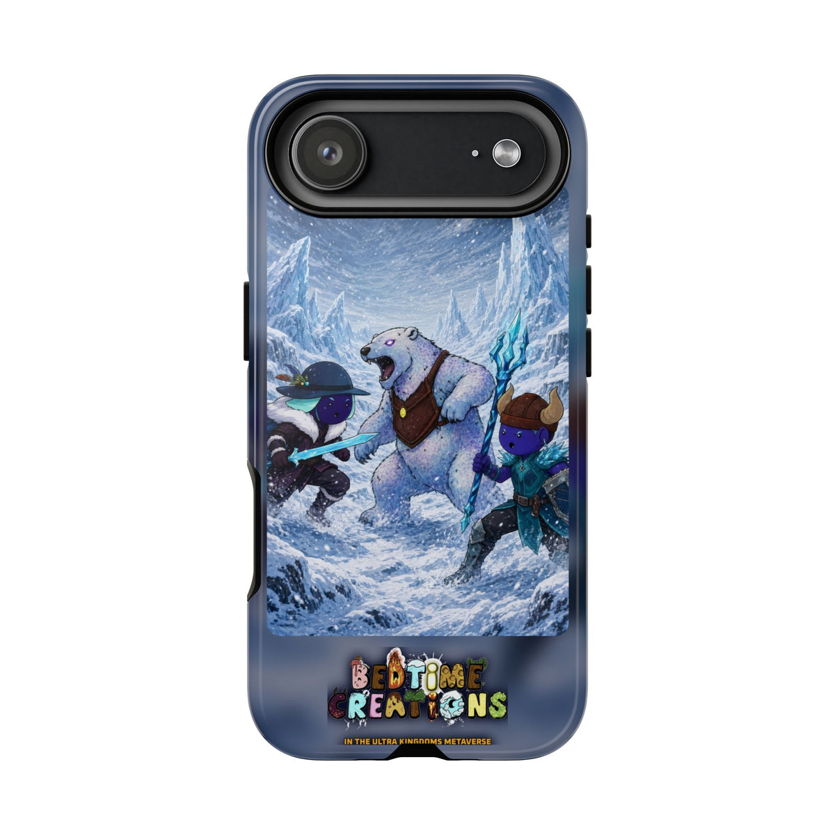 Bedtime Creations x Ultra Kingdoms Tough Phone Case — Frostmen Battle